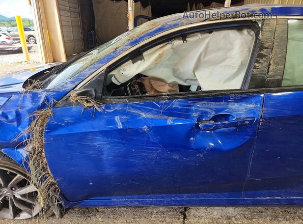 19XFC1F36LE022086 2020 HONDA CIVIC Blue Vista interior delantera