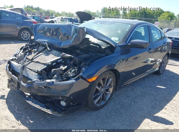 19XFC1F36LE206928 2020 HONDA CIVIC Dark Blue Przód lewy