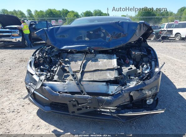 19XFC1F36LE206928 2020 HONDA CIVIC Dark Blue Widok zestawu wskaźników