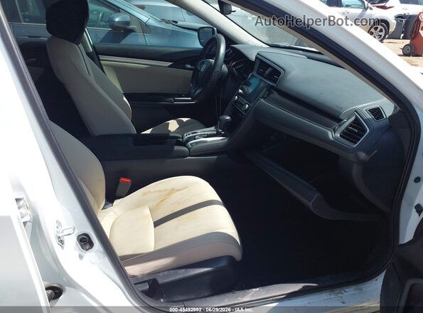 19XFC1F36ME013583 2021 HONDA CIVIC White Вид салону спереду