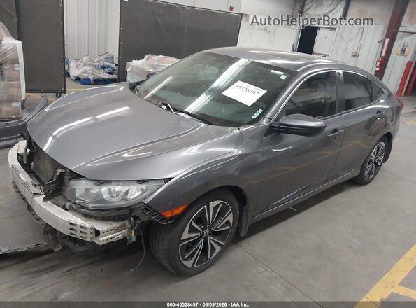 19XFC1F37GE004315 2016 HONDA CIVIC Серый Передняя левая четверть