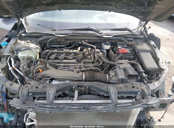 19XFC1F37KE208461 2019 HONDA CIVIC Gray Widok z tyłu