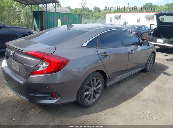 19XFC1F37KE208461 2019 HONDA CIVIC Gray Tył prawy