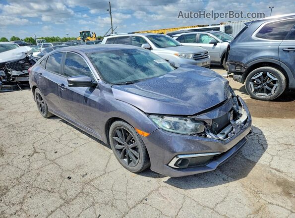 19XFC1F37LE009413 2020 HONDA CIVIC Gray Передня права чверть