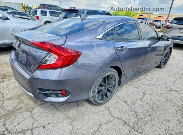 19XFC1F37LE009413 2020 HONDA CIVIC Gray Задня права чверть