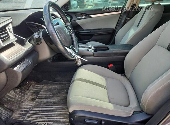19XFC1F37LE009413 2020 HONDA CIVIC Gray Вид салону спереду