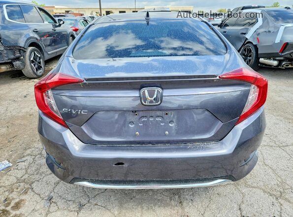 19XFC1F37LE009413 2020 HONDA CIVIC Gray Вид ззаду