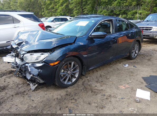 19XFC1F37LE013770 2020 HONDA CIVIC Dark Blue Front left