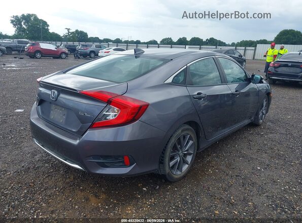 19XFC1F37LE020122 2020 HONDA CIVIC Gray Trasero derecho