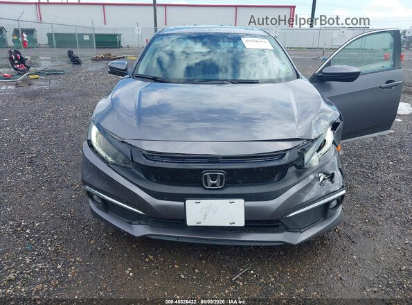 19XFC1F37LE020122 2020 HONDA CIVIC Gray Vista frontal