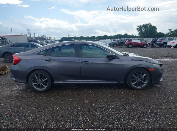 19XFC1F37LE020122 2020 HONDA CIVIC Gray Vista interior trasera
