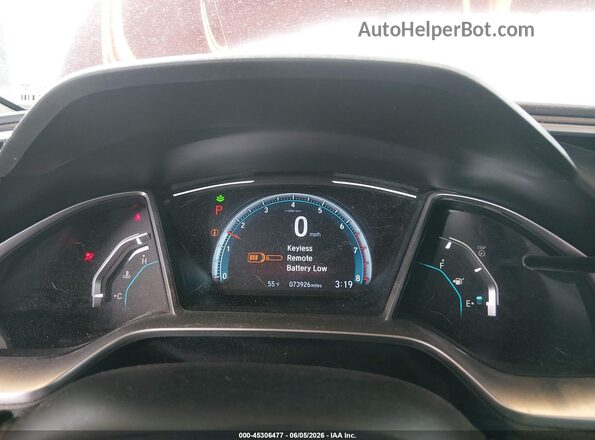 19XFC1F37LE205979 2020 HONDA CIVIC Orange 