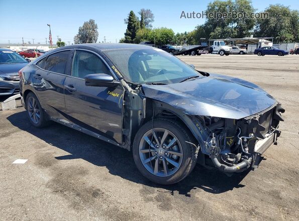 19XFC1F37LE212995 2020 HONDA CIVIC Blue წინა მარჯვენა