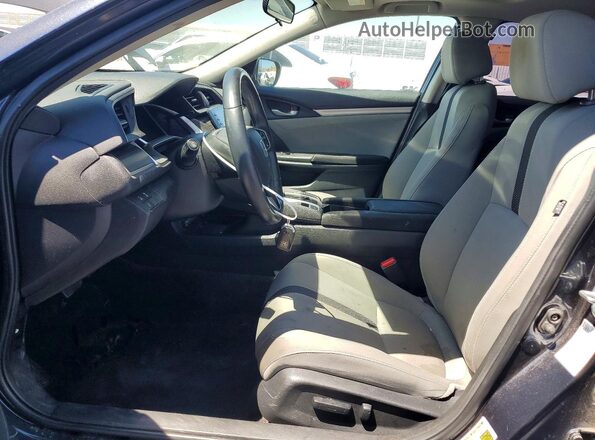 19XFC1F37LE212995 2020 HONDA CIVIC Blue წინა სალონის ხედი