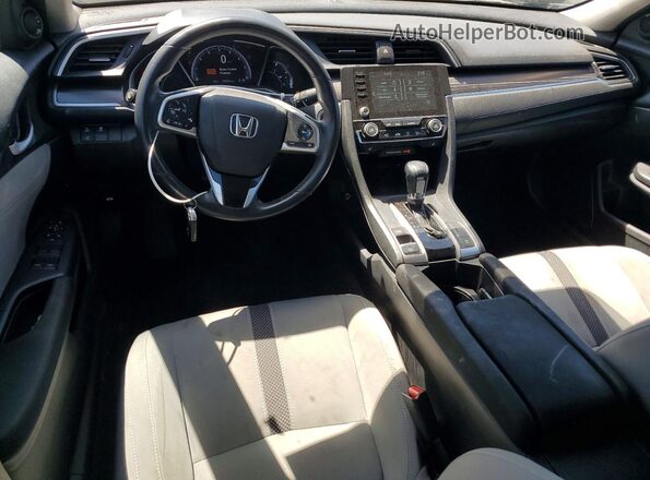 19XFC1F37LE212995 2020 HONDA CIVIC Blue წინა პანელის ხედი