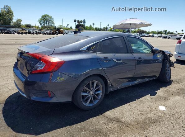 19XFC1F37LE212995 2020 HONDA CIVIC Blue უკანა მარჯვენა