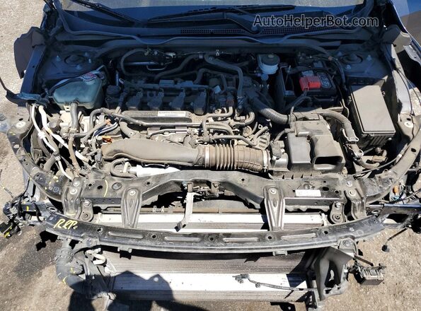 19XFC1F37LE212995 2020 HONDA CIVIC Blue უკანა სალონის ხედი