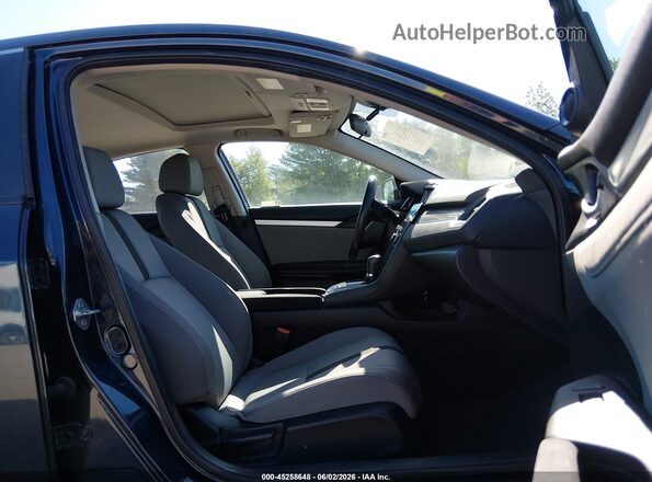 19XFC1F37LE214181 2020 HONDA CIVIC Blue Front interior view