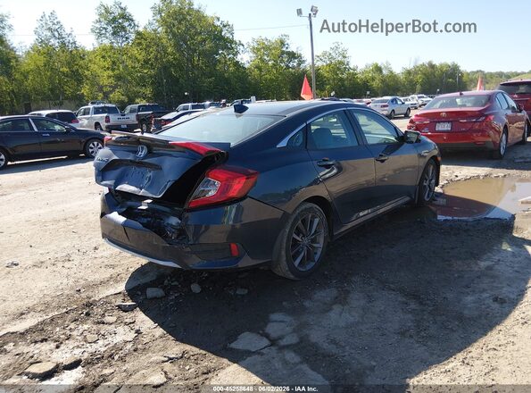 19XFC1F37LE214181 2020 HONDA CIVIC Blue Rear right