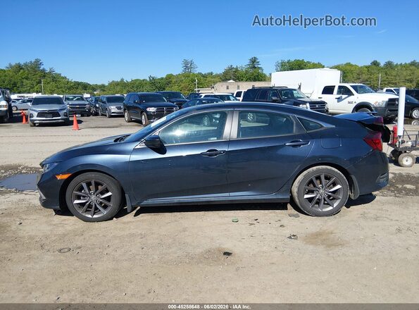 19XFC1F37LE214181 2020 HONDA CIVIC Blue 360 interior view