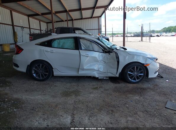 19XFC1F37ME000521 2021 HONDA CIVIC White Vista interior trasera