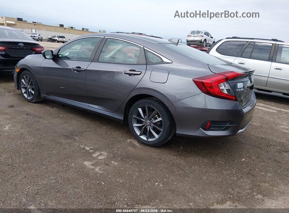 19XFC1F37ME003886 2021 HONDA CIVIC Gray Հետևի ձախ