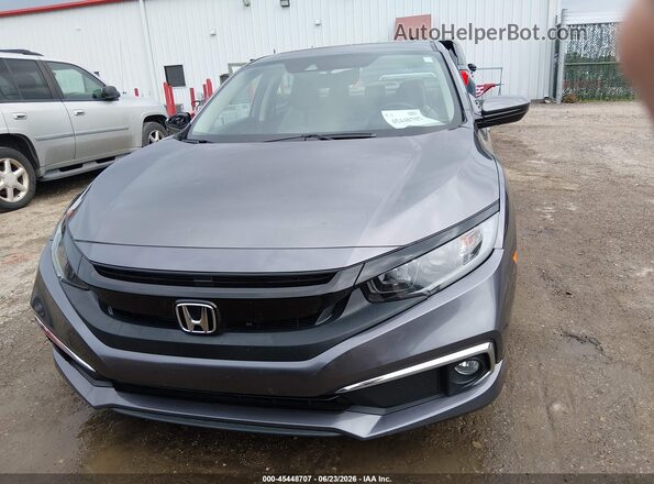 19XFC1F37ME003886 2021 HONDA CIVIC Gray Սարքավորումների վահանակի տեսք