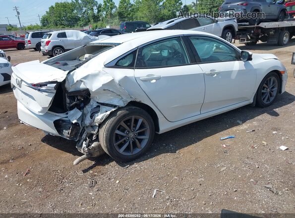19XFC1F37ME005167 2021 HONDA CIVIC White Tył prawy