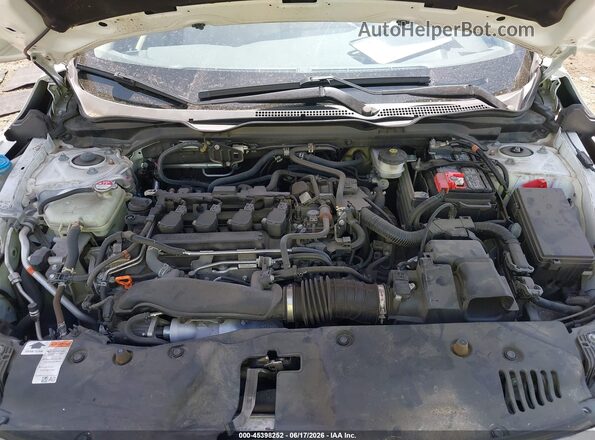 19XFC1F37ME005167 2021 HONDA CIVIC White Widok z tyłu