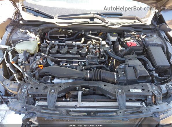 19XFC1F37ME008943 2021 HONDA CIVIC Серый Вид сзади