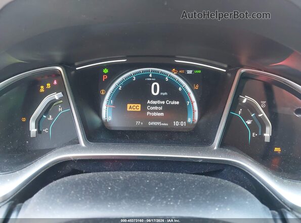 19XFC1F37ME008943 2021 HONDA CIVIC Серый Вид задних сидений