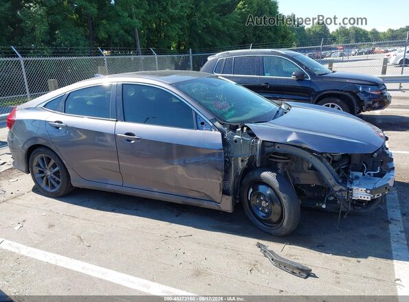 19XFC1F37ME008943 2021 HONDA CIVIC Серый Панорамный вид салона 360°
