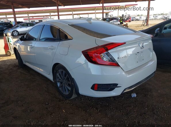 19XFC1F37ME010501 2021 HONDA CIVIC Белый Задняя левая четверть