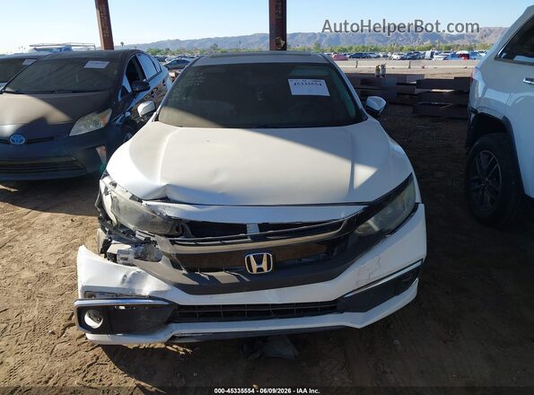 19XFC1F37ME010501 2021 HONDA CIVIC Белый Вид щитка приборов