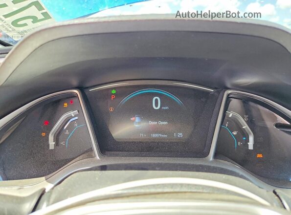 19XFC1F38GE020541 2016 HONDA CIVIC Blue Սարքավորումների վահանակի տեսք