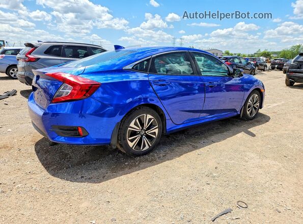 19XFC1F38GE020541 2016 HONDA CIVIC Blue Հետևի աջ