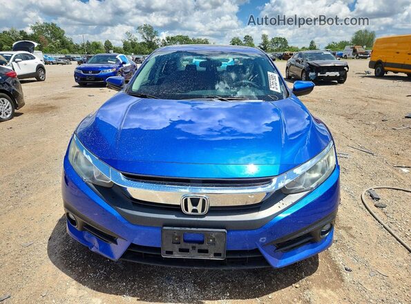 19XFC1F38GE020541 2016 HONDA CIVIC Blue Դիմացի տեսք