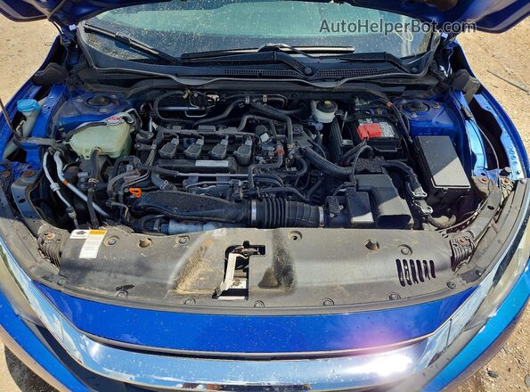 19XFC1F38GE020541 2016 HONDA CIVIC Blue Սալոնի հետևի տեսք