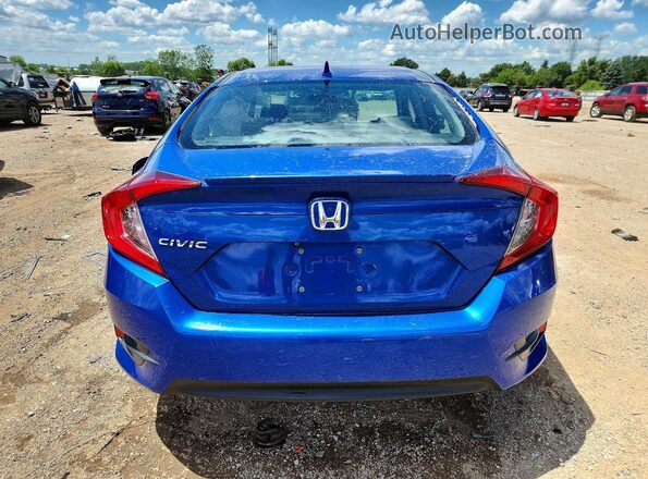 19XFC1F38GE020541 2016 HONDA CIVIC Blue Հետևի տեսք