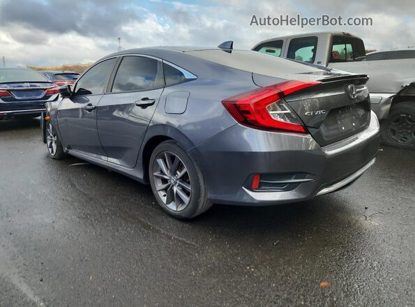 19XFC1F38LE209992 2020 HONDA CIVIC Charcoal Հետևի ձախ