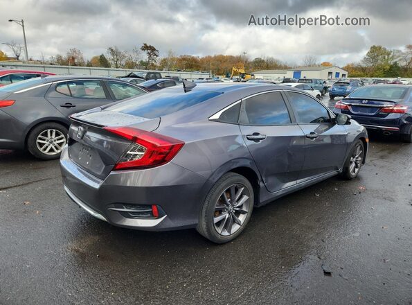 19XFC1F38LE209992 2020 HONDA CIVIC Charcoal Հետևի աջ