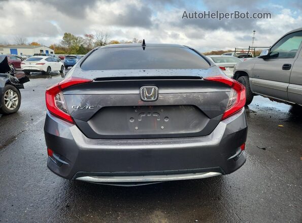 19XFC1F38LE209992 2020 HONDA CIVIC Charcoal Հետևի տեսք