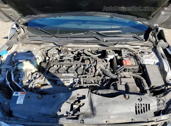 19XFC1F38LE210933 2020 HONDA CIVIC Silver Widok wnętrza z tyłu