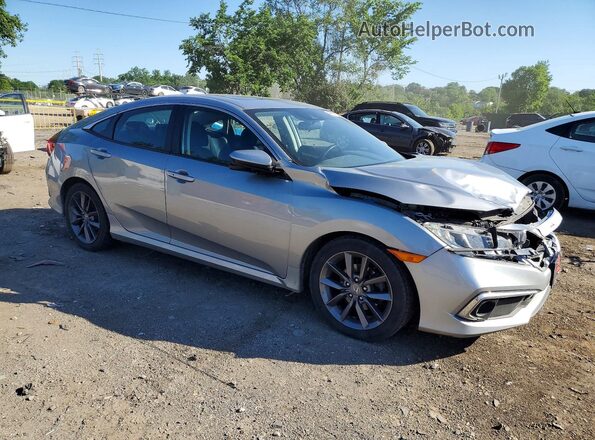 19XFC1F38LE210933 2020 HONDA CIVIC Silver Przód prawy