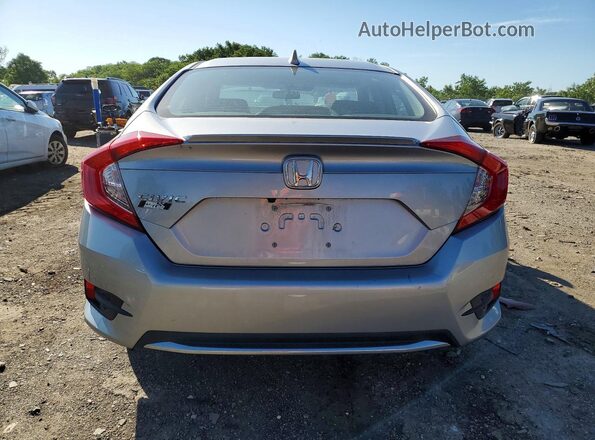 19XFC1F38LE210933 2020 HONDA CIVIC Silver Widok z tyłu