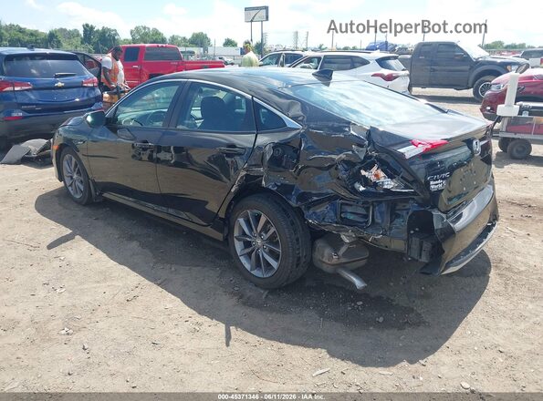19XFC1F38ME000611 2021 HONDA CIVIC Black Rear left