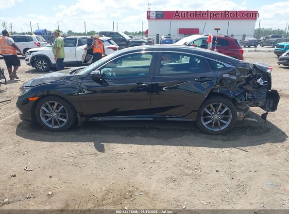 19XFC1F38ME000611 2021 HONDA CIVIC Black 360 interior view
