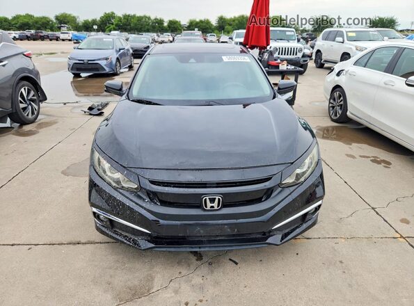 19XFC1F38ME005470 2021 HONDA CIVIC Black Widok z przodu