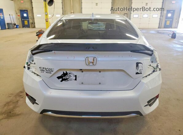 19XFC1F38ME209735 2021 HONDA CIVIC Белый Вид сзади