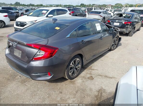 19XFC1F39GE004252 2016 HONDA CIVIC Серый Задняя правая четверть